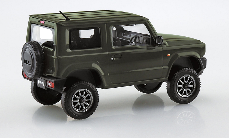 Aoshima 3-6678 - AOSHIMA 1/32 SUZUKI JIMNY CUSTOM JUNGLE GREEN