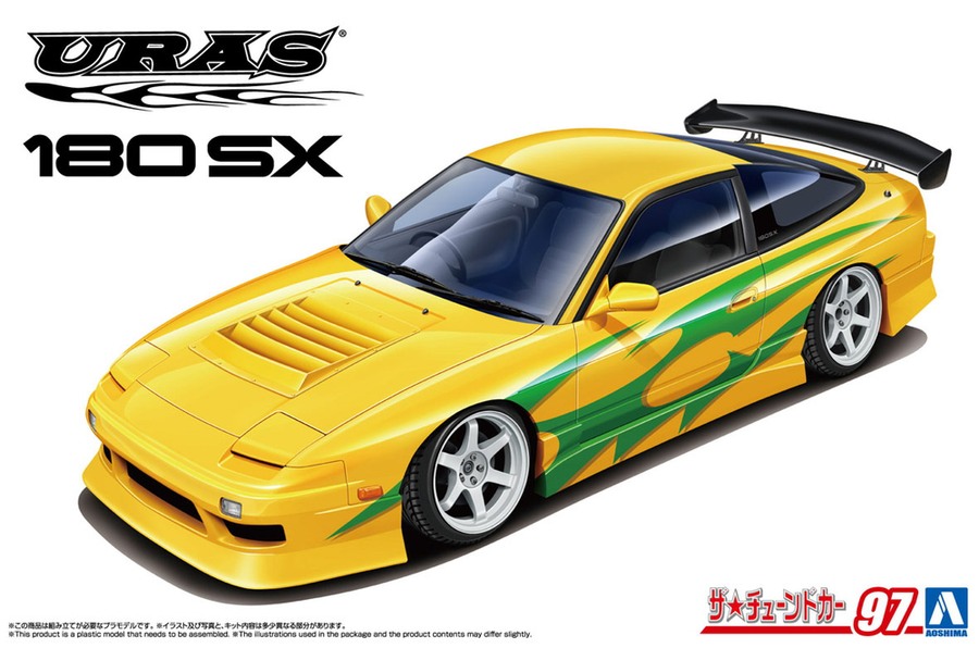 Aoshima 3-6761 - AOSHIMA 1/24 URAS RPS13 180SX'96 VER.1