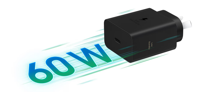 EP-T6010NBEGAU - Samsung 60W Power Adapter (no cable) Black