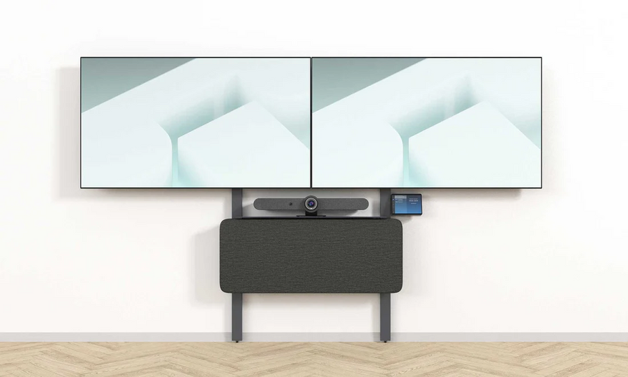H802-BG - Dual Display Kit for Heckler AV Wall