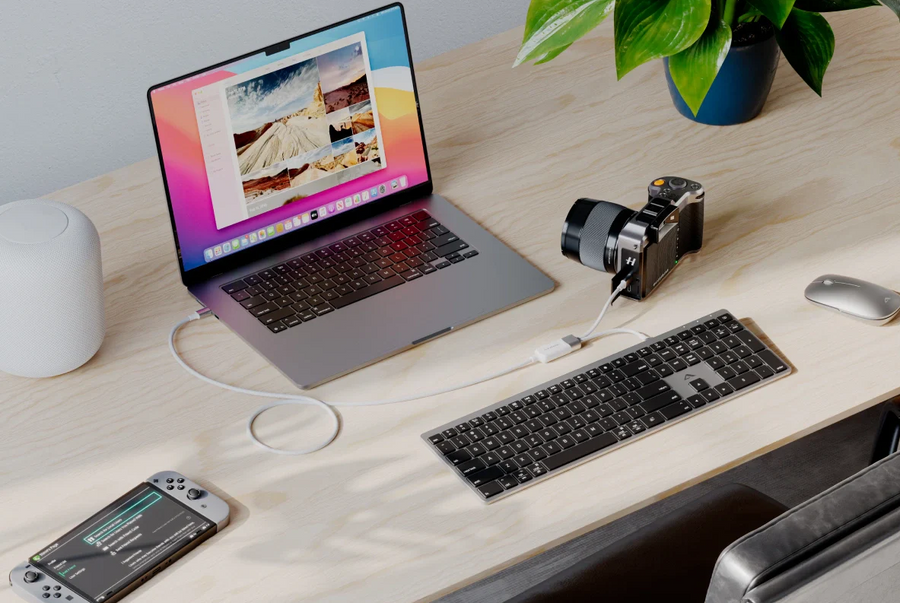 ALOGIC AS2CC-WH - Splt 2-in-1 USB-C to C Chrg Cbl 100W Wht