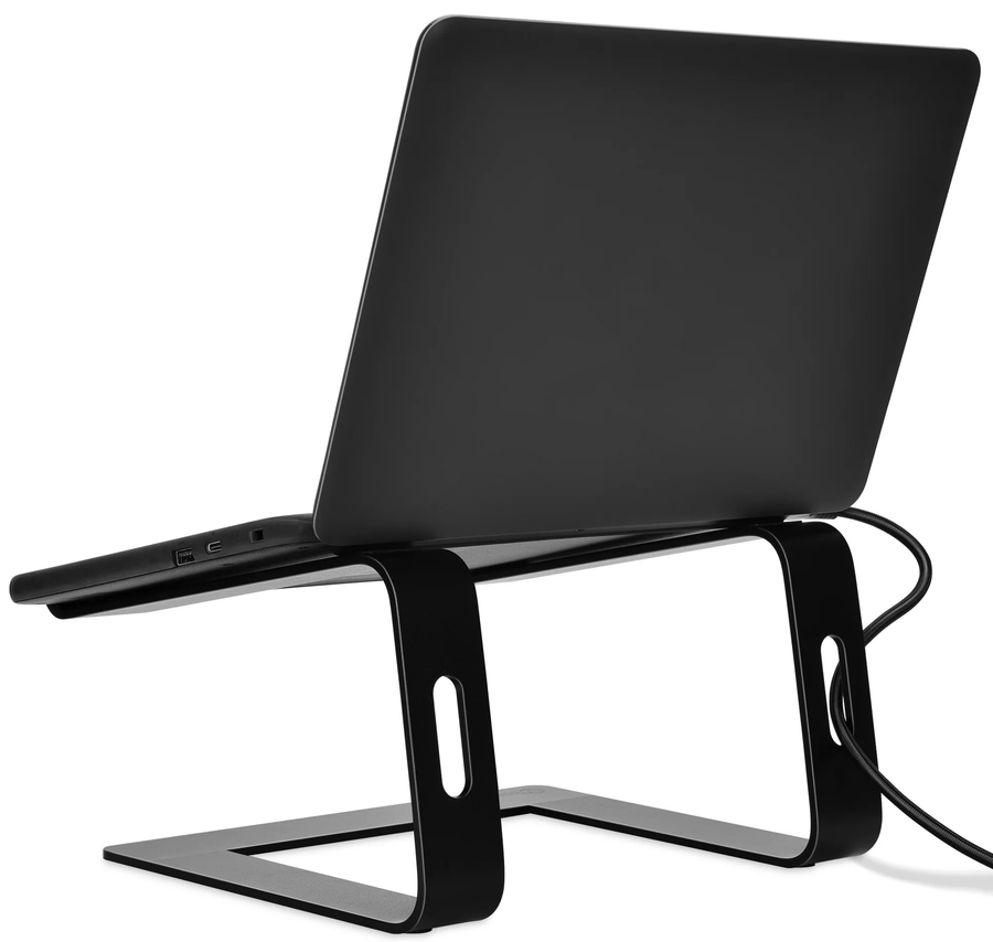 ELK-70419-R - Bonelk Elevate Stance Aluminium Riser Laptop Stand (Black)