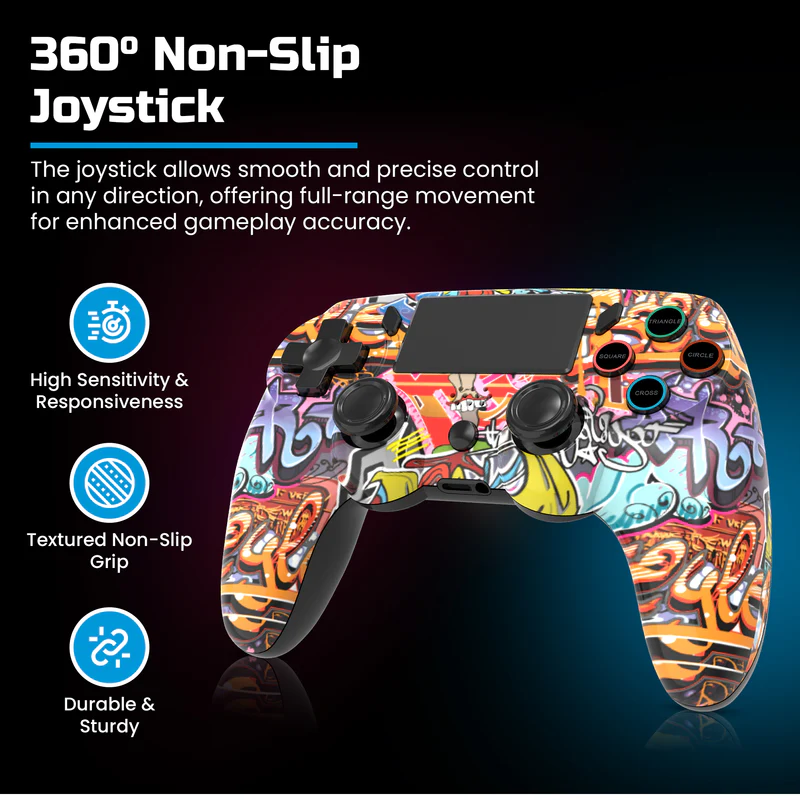 PMNCG - Playmax PS4 / PC Wireless Controller (Graffiti)