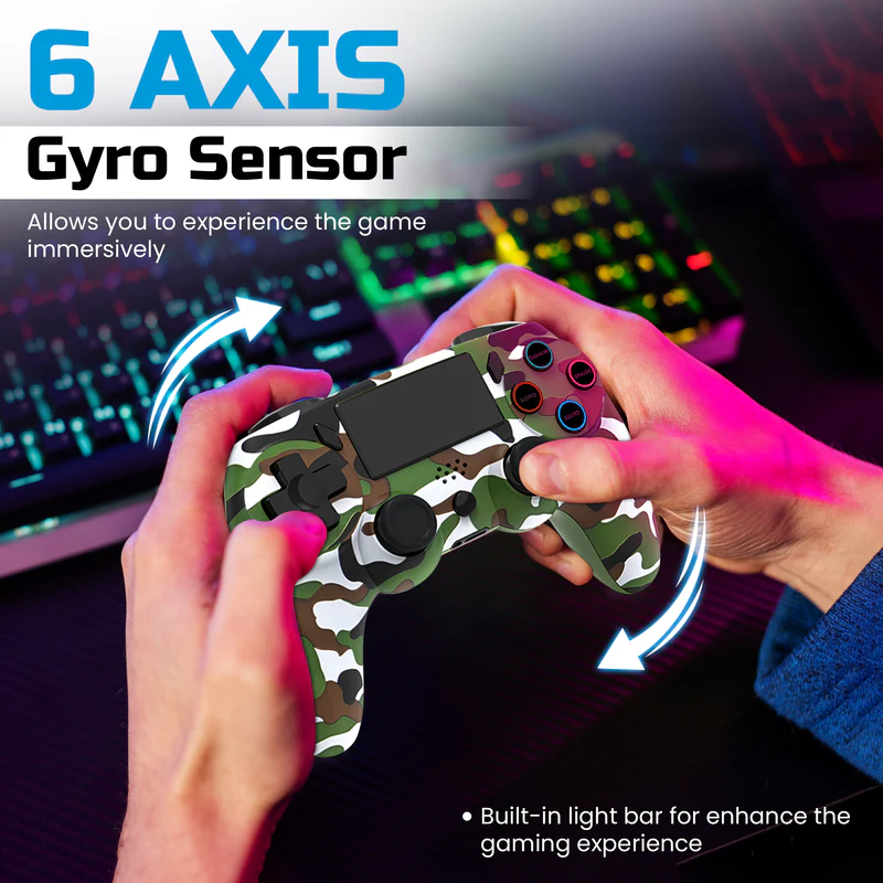 PMNCC - Playmax PS4 / PC Wireless Controller (Camo)