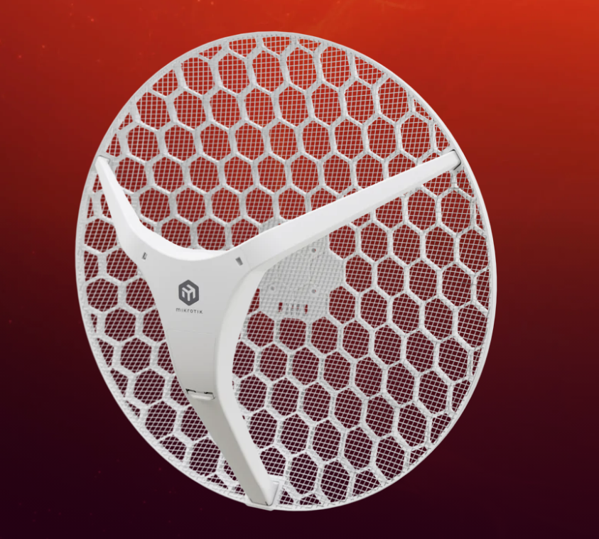 LHG-5axD-XL - MikroTik LHG-5axD Long-range Outdoor 27dBi Wi-Fi 6 CPE