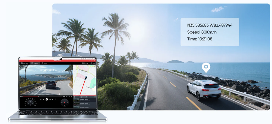 A119M PRO - VIOFO DASHCAM 4K A119M PRO FRONT-DVR MIT GPS & WIFI6