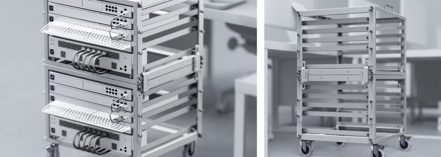 UACC-Rack-Stacking-Kit - Ubiquiti UniFi Toolless Mini Rack Stacking Kit for U-Rack-6U-TL