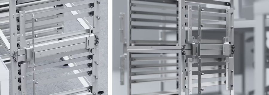 UACC-Rack-Stacking-Kit - Ubiquiti UniFi Toolless Mini Rack Stacking Kit for U-Rack-6U-TL