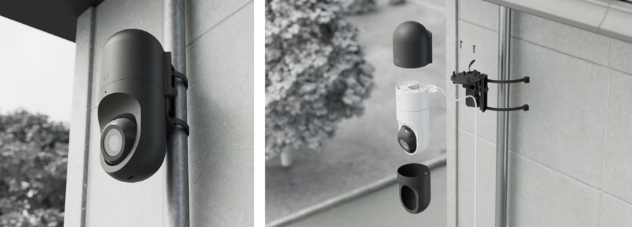 UACC-Flex-Cam-PWM-White-3 - Ubiquiti UniFi Versatile Weatherproof Wall or Pole Mount for G3 and G5 Flex Cameras 3 Pack