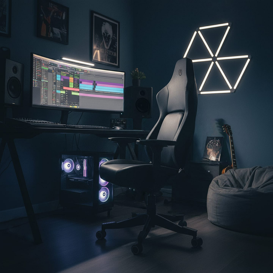 155-PU3 - BURO X POWERA NAVIGATOR GAMING CHAIR