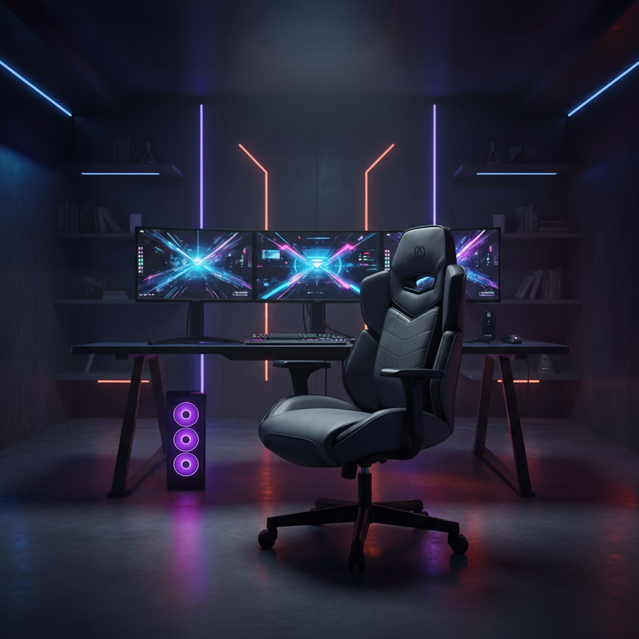 154-PU3-2 - BURO X POWERA RAIDER GAMING CHAIR