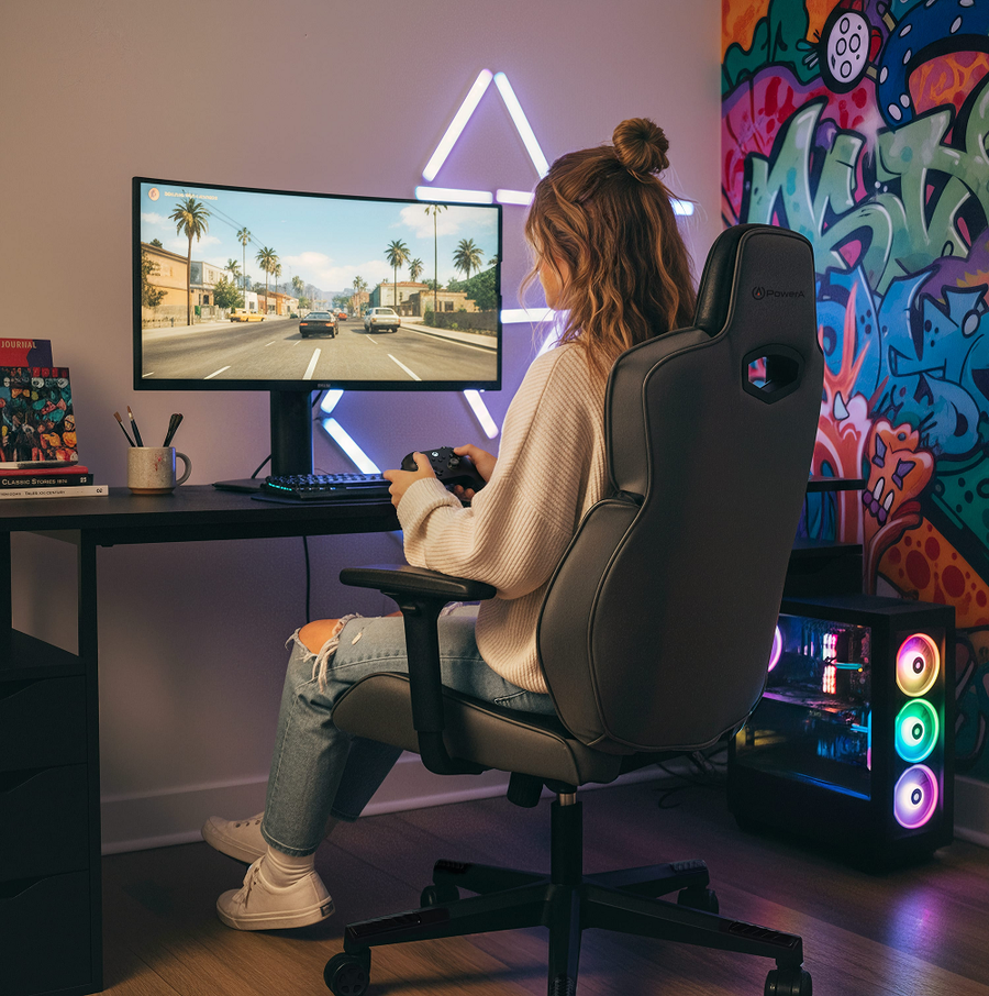 154-PU3-2 - BURO X POWERA RAIDER GAMING CHAIR
