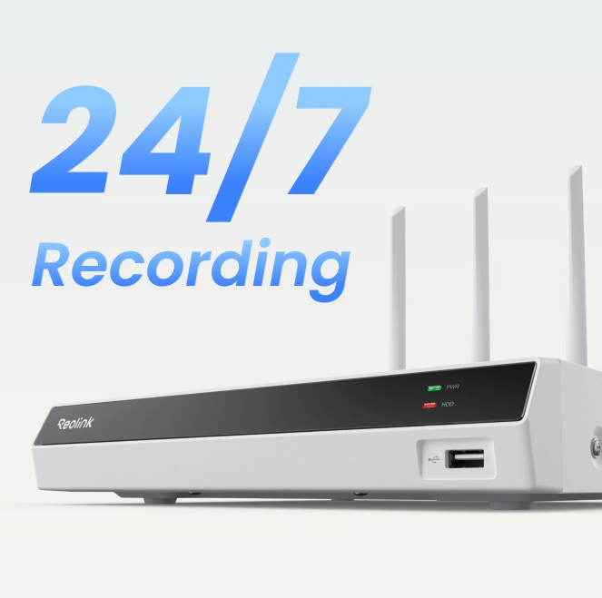 E1-ZOOM - Reolink 8MP Indoor PTZ Wi-Fi Camera 2.4 5 GHz Dual-Band WiFi up to 512GB MicroSD Range