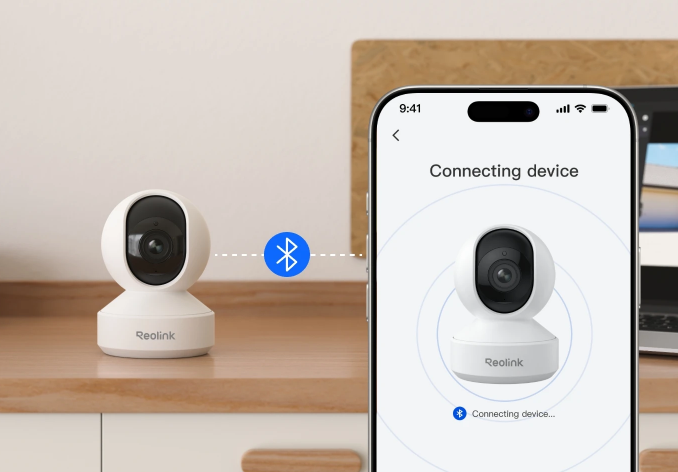E1-ZOOM - Reolink 8MP Indoor PTZ Wi-Fi Camera 2.4 5 GHz Dual-Band WiFi up to 512GB MicroSD Range