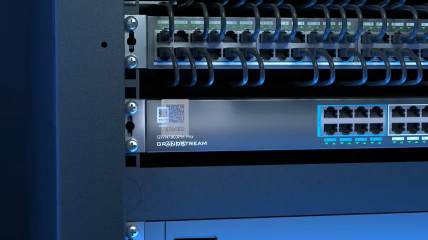 Grandstream GWN7801P-PRO - GWN7801P Pro Enterprise Layer 2+ Managed 8 Port 120 Watt PoE+ Switch with 2 x SFP  Hardware