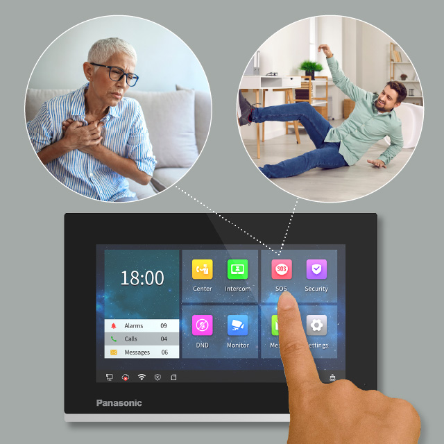 VL-MC3030WX - IP VIDEO INTERCOM COMMERCIAL MONITOR