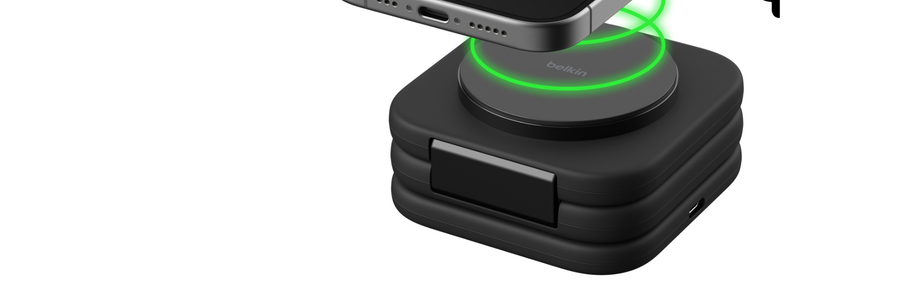 Belkin WIZ024FQBK - BoostCharge Pro 3-in-1 Magnetic Charging