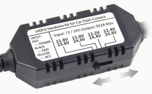 HK4 - VIOFO 3-ADRIGES ACC-DAUERSTROMKABEL FÜR A229 / A119 MINI / T130-2CH