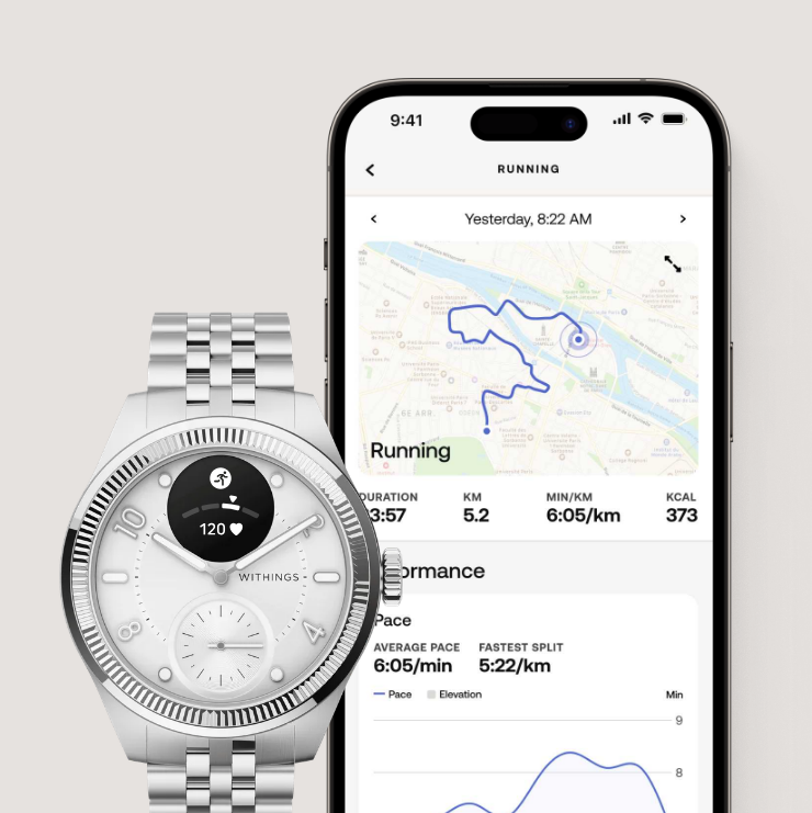 HWA10-model-11 - Withings ScanWatch Nova - Brilliant Edition (Gold Silver)