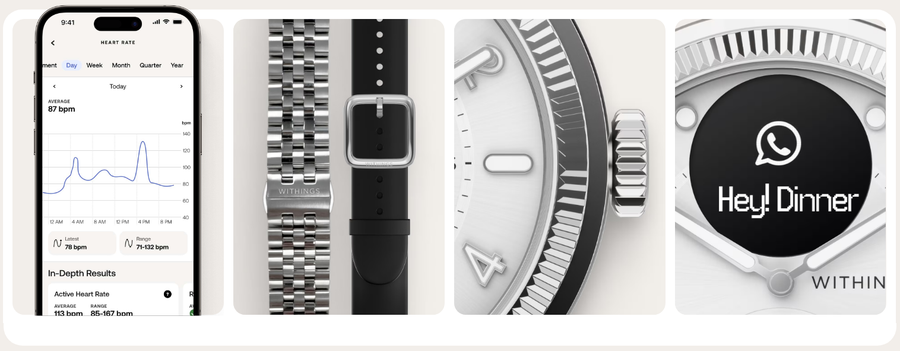 HWA10-model-11 - Withings ScanWatch Nova - Brilliant Edition (Gold Silver)