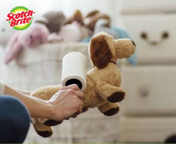 7011388839 - Scotch-Brite Pet Lint Roller 837R 56 Sheet
