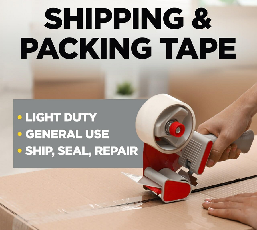 7012754538 - Scotch Packaging Tape 3350-OPP Clear 48mm x 75m, Pack of 6