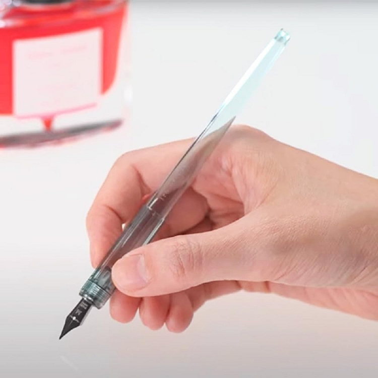 FIR-70R-CLM-INT - Pilot Iro-utsushi Dip Pen Plastic Tinted Blue Medium (FIR-70R-CL-M)