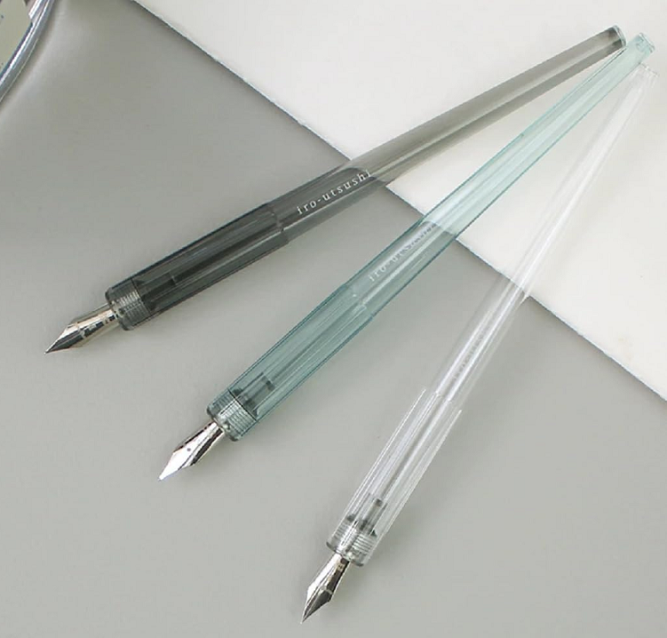 FIR-70R-CLM-INT - Pilot Iro-utsushi Dip Pen Plastic Tinted Blue Medium (FIR-70R-CL-M)