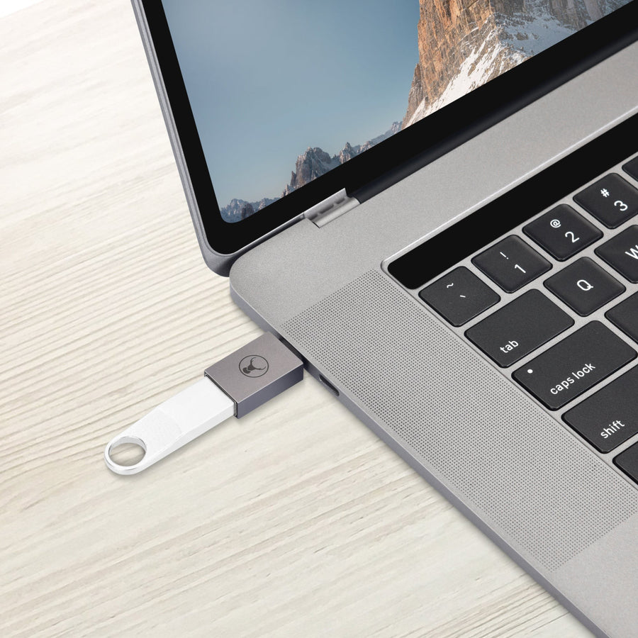 ELK-80079-R - Bonelk USB-C to USB-A 3.0 Adapter (Space Grey)