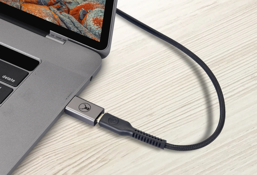 ELK-80077-R - Bonelk USB-A to USB-C 3.0 Adapter (Space Grey)