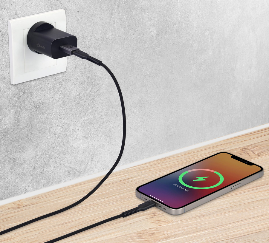 ELK-80077-R - Bonelk USB-A to USB-C 3.0 Adapter (Space Grey)