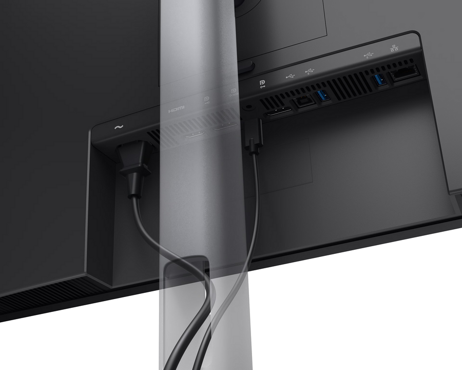 P2726DEV - DELL P-SERIES 27" (16:9) IPS 2560x1440 USBHUB KVM SWITCH WEBCAM HDMI DP USB-A/B/C H/ADJ 3Y