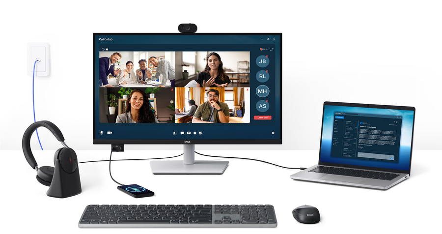 P2726DEB - DELL P-SERIES 27" (16:9) IPS 2560x1440 USBHUB KVM SWITCH HDMI DP USB-A/B/C H/ADJ 3YR