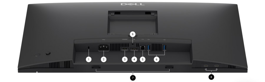 P2426H - DELL P-SERIES 24" (16:9) IPS 1920X1080 FHD HDMI DP USB TYPE-A/B USBC USB HUB H/ADJ 3YR