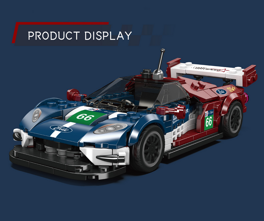 MOULD KING MK27103 - MK: LEMANS ENDURANCE CAR + SHOWCASE