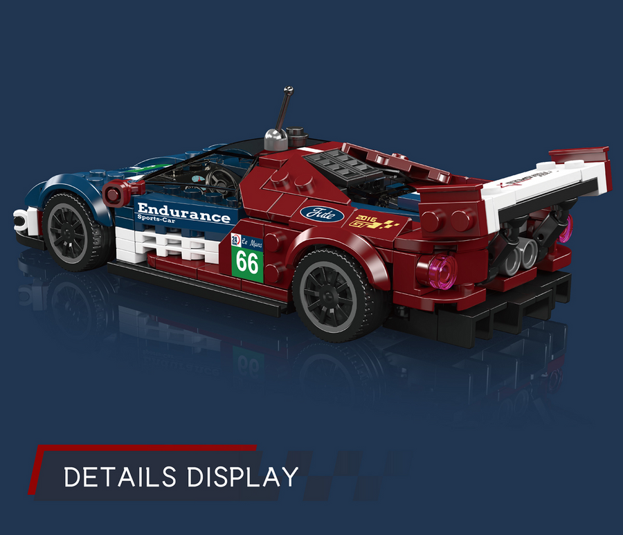 MOULD KING MK27103 - MK: LEMANS ENDURANCE CAR + SHOWCASE