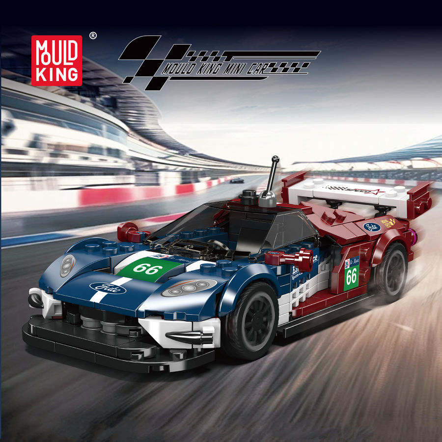 MOULD KING MK27103 - MK: LEMANS ENDURANCE CAR + SHOWCASE