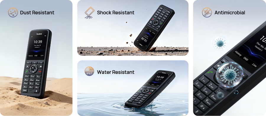 Yealink 1302034 - W59R PRO Rugged DECT Handset