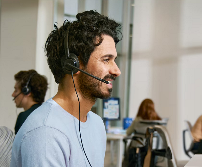 C01B3AA - HP Poly Mission 425 Stereo USB Wired Headset Classic