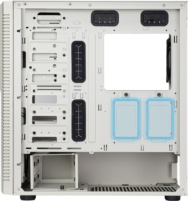 SST-FLP02W - SilverStone FLP02W Retro-inspired Tower Chassis