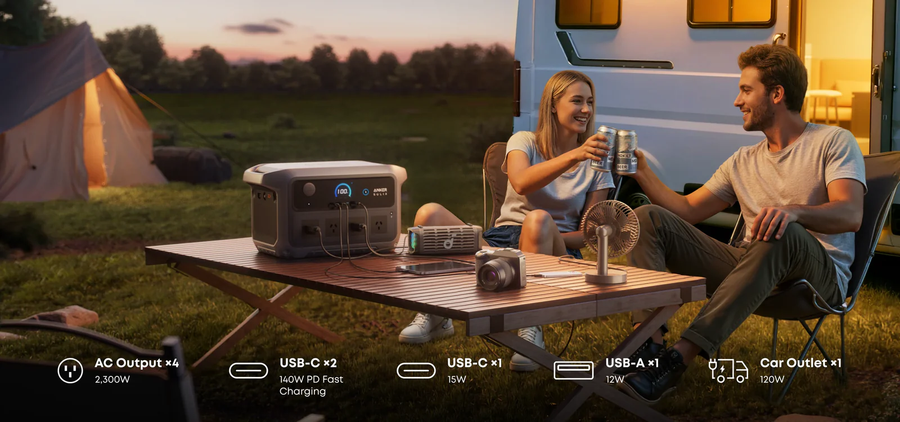 ASC2000G2 - ANKER SOLIX C2000 G2 PORTABLE POWER STATION