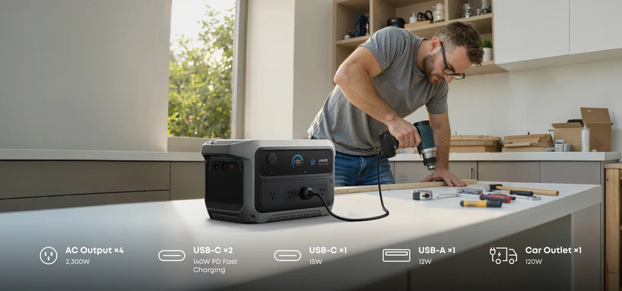 ASC2000G2 - ANKER SOLIX C2000 G2 PORTABLE POWER STATION