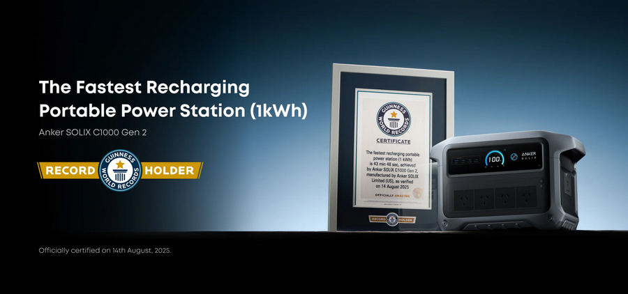 ASC1000G2 - ANKER SOLIX C1000 G2 PORTABLE POWER STATION