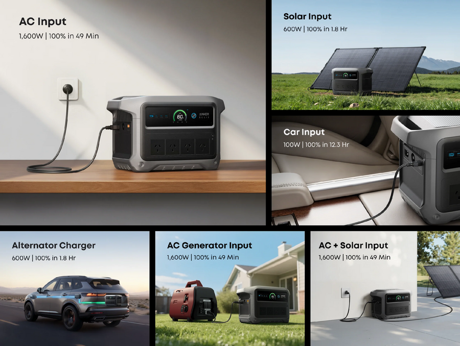 ASC1000G2 - ANKER SOLIX C1000 G2 PORTABLE POWER STATION