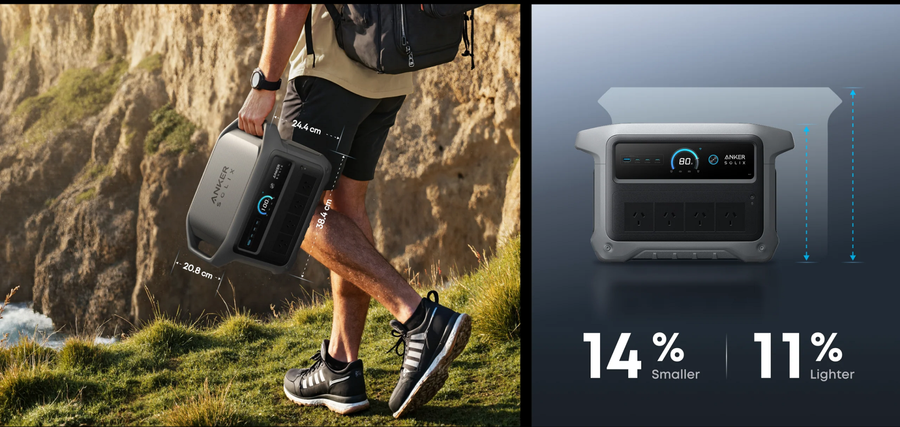 ASC1000G2 - ANKER SOLIX C1000 G2 PORTABLE POWER STATION