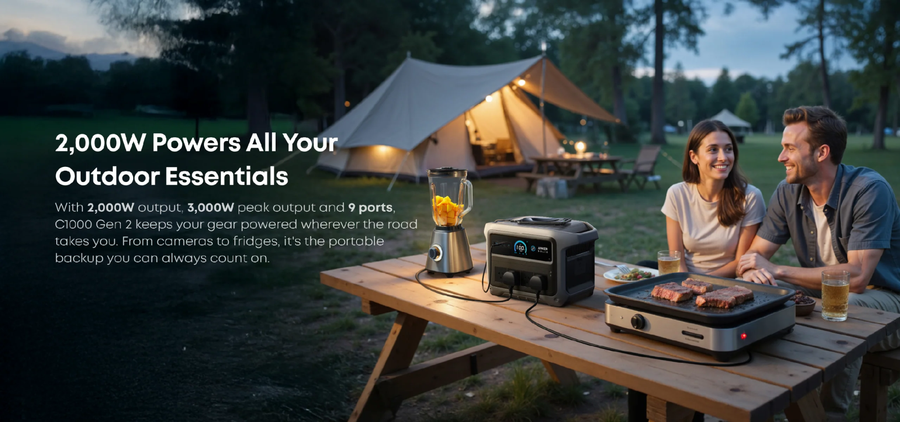 ASC1000G2 - ANKER SOLIX C1000 G2 PORTABLE POWER STATION