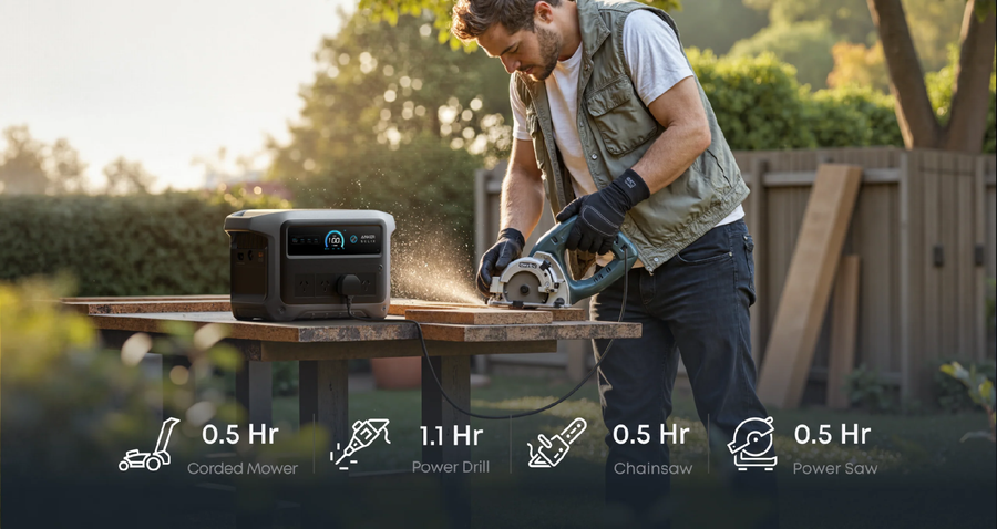 ASC1000G2 - ANKER SOLIX C1000 G2 PORTABLE POWER STATION