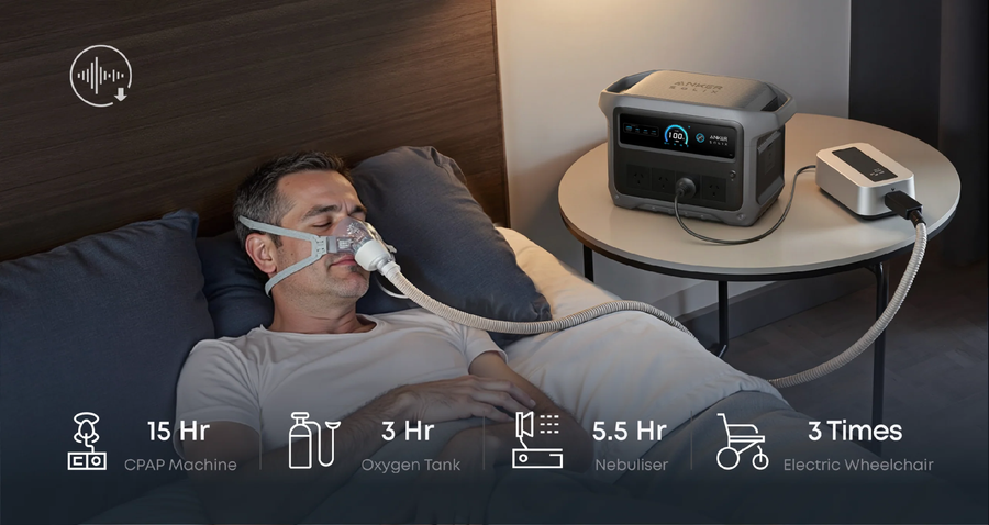 ASC1000G2 - ANKER SOLIX C1000 G2 PORTABLE POWER STATION