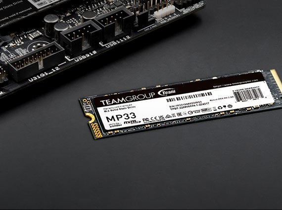 TM8FP6256G0C101 - TEAM MP33 256GB PCIe 3.0x4 TLC NVMe SSD R/W 1,800 / 1,500 MB/s