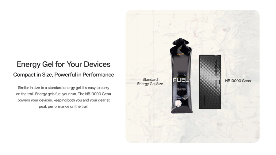 NB10000-G4 - NITECORE 10;000MAH POWER BANK GEN4 ULTRA LIGHTWEIGHT CARBON FIBER ENERGY BRICK